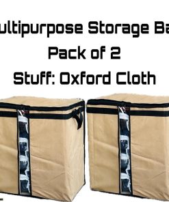 Dustproof Storage Bags, Skin color Pack Of 2