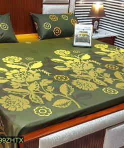 Cotton Printed Double Bedsheet