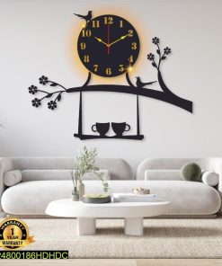 Laminated Wall Clock With Backlight